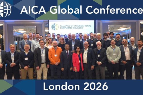 AICA globalna M&A konferenca v London